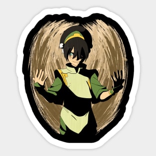 Avatar: The Last Airbender - Toph: Prodigy of Earthbending Sticker